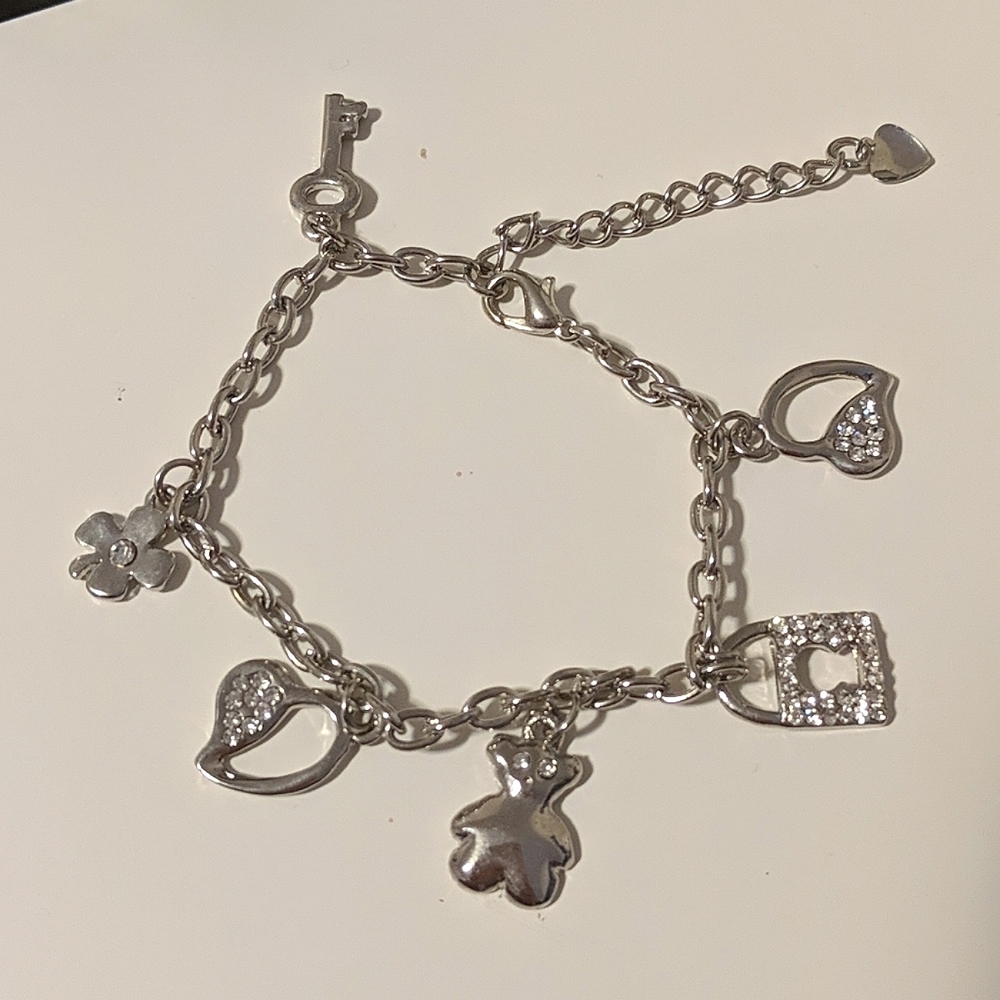 Silver Charm Bracelet ✨